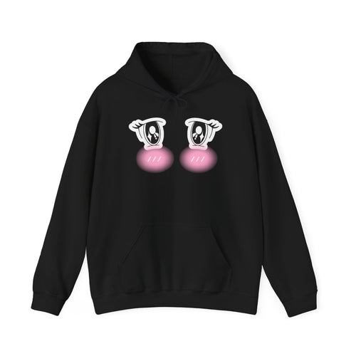 Blushing anime eyes UwU Sweatshirt