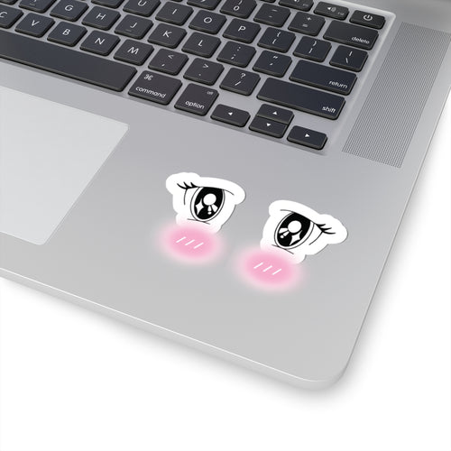 Anime Blushing Eyes UwU Stickers | Cute